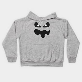 Pumpkin Face Crazy Halloween Pumpkin Jack-O Lantern - Toothy Grin - Scary Glow Smile Kids Hoodie